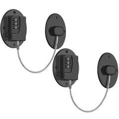 Rofio 2-pack refrigerator lock with heavy-duty design for childproofing kitchens.