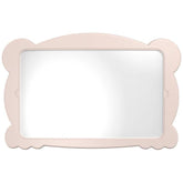 Rohent infant car mirror with 360° rotation for flexible rear-facing viewing.
