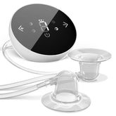 Rolevin electric nipple corrector in use, gentle massage for relaxation.