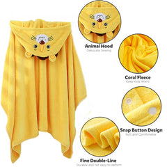 ROMASA baby towel size 27.5x55 inches offers room for growth from infancy to toddler.