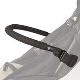 ROMIRUS adjustable bumper bar on YOYO2 frame with angle adjustment for baby comfort.