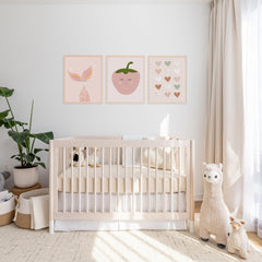ROMY RO 28x52 standard crib sheet fits standard mattresses securely.