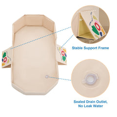 RONBEI soft PVC material provides gentle comfort for newborn skin