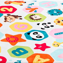 RONGFA baby play mat in a 50x50 inch playpen setup