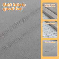 RONGFA play mat shows non-slip bottom for secure placement