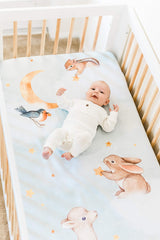 Rookie Humans photo background sheet creates magical scenes for newborn photography sessions.