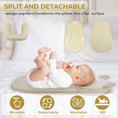 Rootling feeding pillow supports 0-24 months development during meals