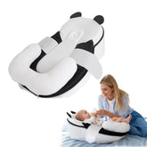 Rootling feeding pillow with dual-function detachable design for versatile nursery use.