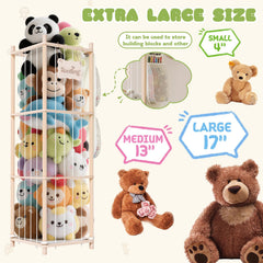 Rootling premium pine wood construction ensures sturdy, long-lasting toy organization.