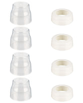 ROPOSY Avent anti-colic ring collar 4-pack for secure bottle replacement.