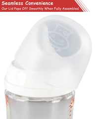 ROPOSY BPA-free bottle cap keeps bottle contents safe for baby