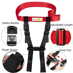 ROSROSE universal-fit toddler harness adapting to most 1-5 year old travelers
