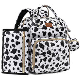 ROSEGIN diaper bag backpack with changing pad for convenient on-the-go changes.