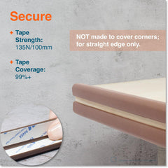 Roving Cove 3M adhesive tape included ensures secure installation.