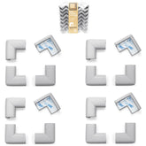 Roving Cove HeftyFit corner guard with 16 large corners for safer nurseries
