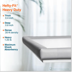 Roving Cove HeftyFit corner protector foam cushions a sharp corner