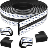 Roving Cove PreFit edge protector on a smooth table edge for safer furniture.