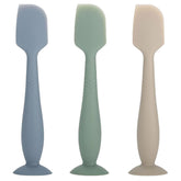ROXANEPIG blue diaper cream spatula showing soft silicone tip for gentle application
