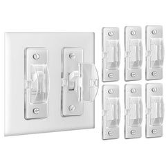 Roxiuc clear switch guard six-pack with screws for installation