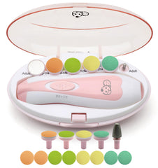Royal Angels baby nail trimmer 21in1 case keeps all tools organized for quick grooming.