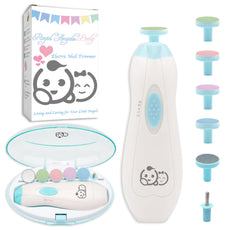 Royal Angels Baby Nail Trimmer 6 in 1 front view for safe family grooming.