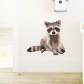 RoyoLam Lovely Raccoon wall decal adds playful charm to any wall, easy to apply.