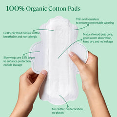 RPE Life breathable hypoallergenic pad layer for sensitive skin comfort.