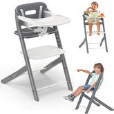 RPTGH baby high chair with tray for easy meals at table height