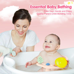 RPTGH ergonomic backrest supports comfortable sitting during baths.
