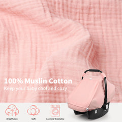 Rquite canopy with two-layer window provides privacy while keeping air flowing.