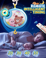 RSEPD detachable music box and projector for independent use