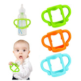 RTMOK bottle handles blue for Dr. Brown's narrow bottles improve grip during independent drinking