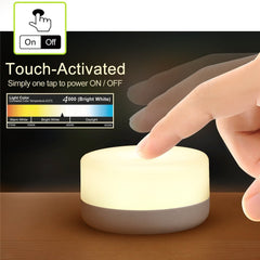 RTSU top concave touch sensor allows quick activation in the dark.