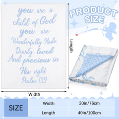Rtteri plush fleece back with dotted texture for soothing baby comfort