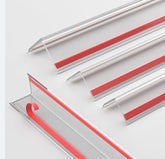 RUANSTEC clear wall corner protector 3-piece pack for near-invisible edge protection