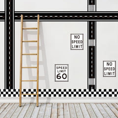 Runtoo car-themed wall decor brightens nurseries with playful, imaginative accents.