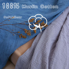 Rutiwa fitted crib sheet 360-degree elastic secures a snug fit.