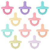 Ryan & Rose Cutie PAT Stage 1 pacifier with gentle nipple for soothing infants.