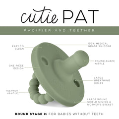 Ryan & Rose Cutie PAT Stage 2 Ivy teether ready to soothe during teeth eruption