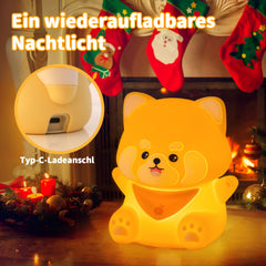 Rytinazzz kid-friendly silicone lamp provides soft light for peaceful sleep