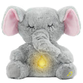 Rytopt Breathing Elephant movements demonstrate gentle breathing to ease baby settling.