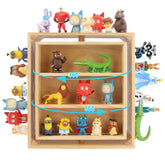 RZYLKA tonies-rotating-shelf provides effortless 360 degree access to figures