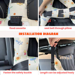 S-SNAIL-OO ergonomic design for kids pillow supports various sleeping positions