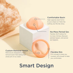 Saalt Disc folded for insertion demonstrates easy placement