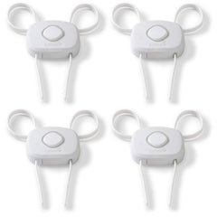 Safety 1st OutSmart Flex Lock decoy button deters toddler probing with no effect