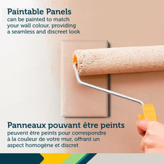 Easy-install Safety 1st OutSmart Outlet Shield requires no tools or wiring.