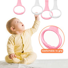 SAFIGLE pull-up rings for playpen attachment support safe walking attempts on any surface.