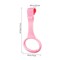SAFIGLE walking exercise rings setup aids learning to stand with minimal setup.