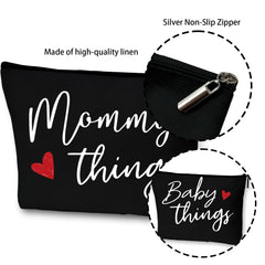 Sahjzk Baby Things pouch neatly holds bottles and wipes