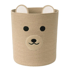 Saiiwnn bear basket nursery ideal for toy storage and tidy rooms